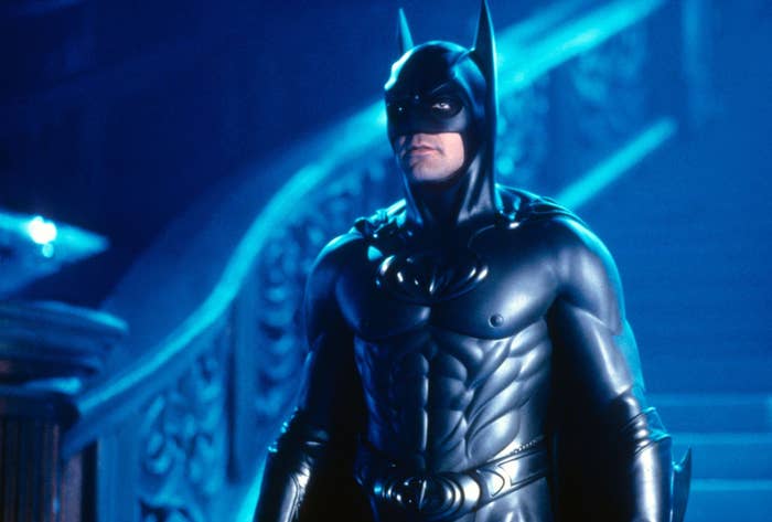 George Clooney as Batman in &#x27;Batman &amp; Robin&#x27; (1997)