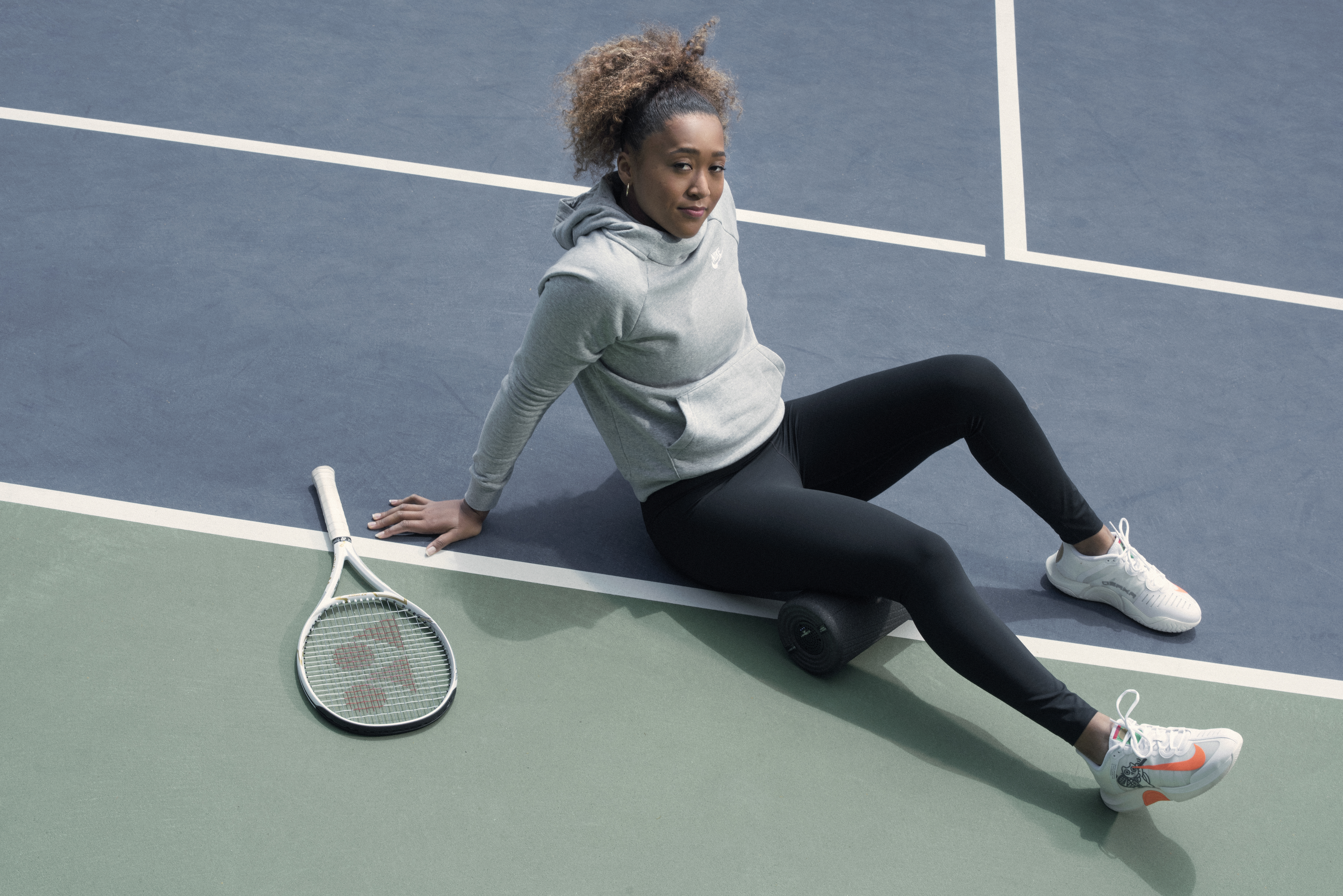 Naomi Osaka Hyperice Foam Roller