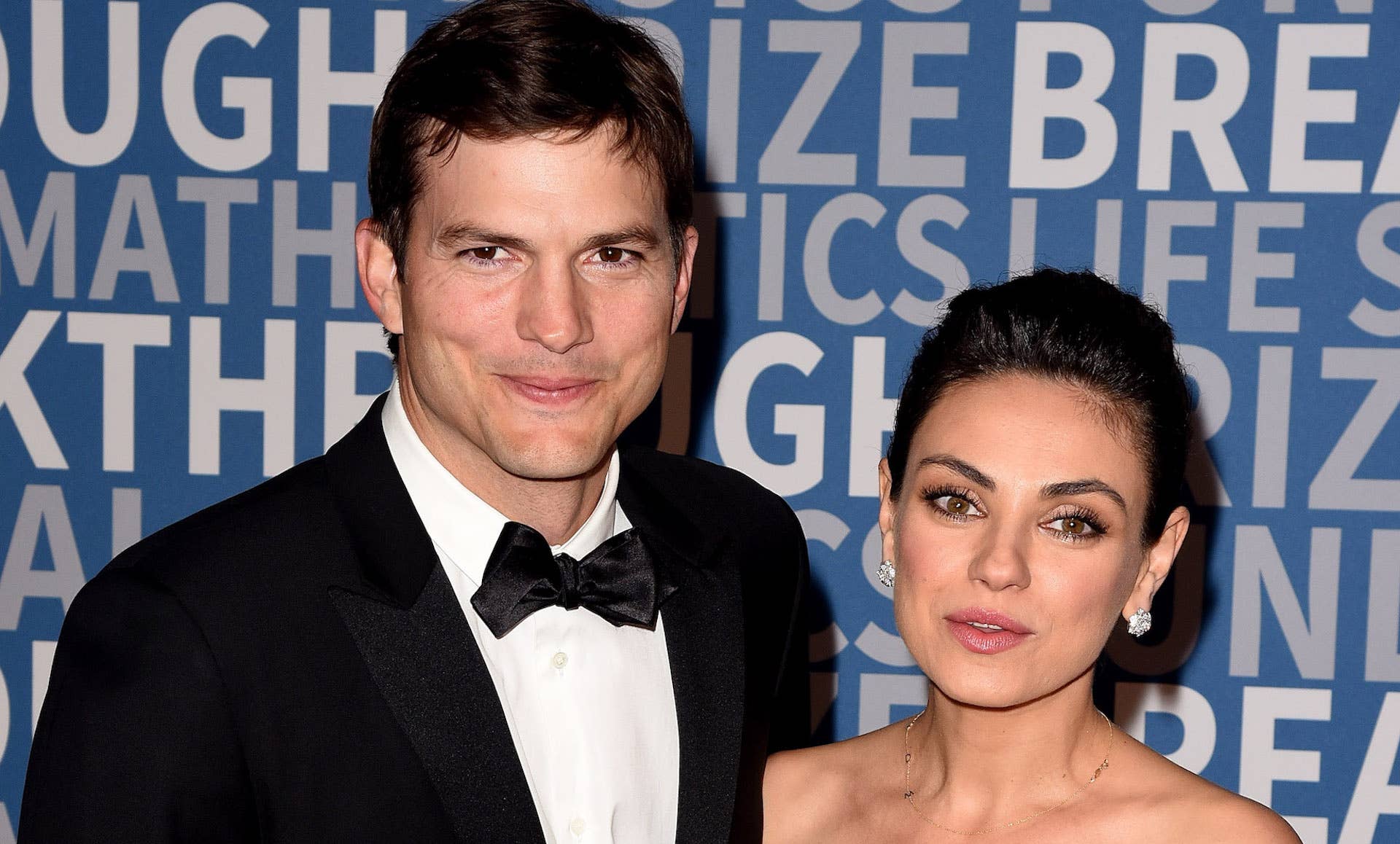 Ashton Kutcher and Mila Kunis attend the 6th Annual Breakthrough Prize at NASA Ames Research Center