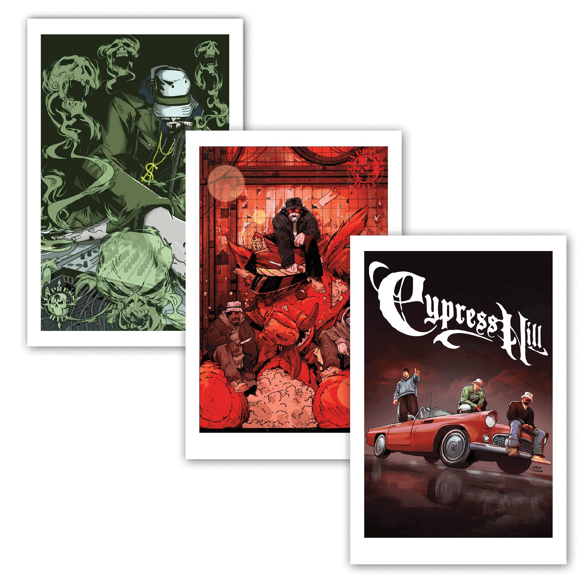 Cypress Hill: Tres Equis Print Set