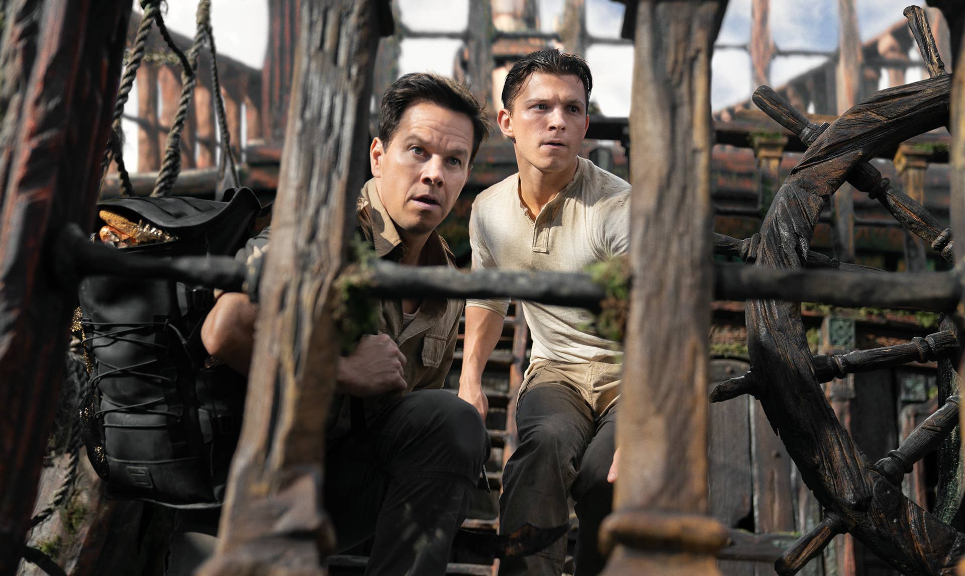 Uncharted movie's Tom Holland meets the original Nathan Drake in