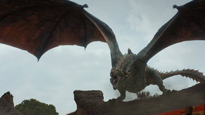 drogon the dragon game of thrones