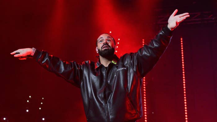 Rapper Drake performs onstage during &quot;Lil Baby &amp; Friends Birthday Celebration Concert&quot;