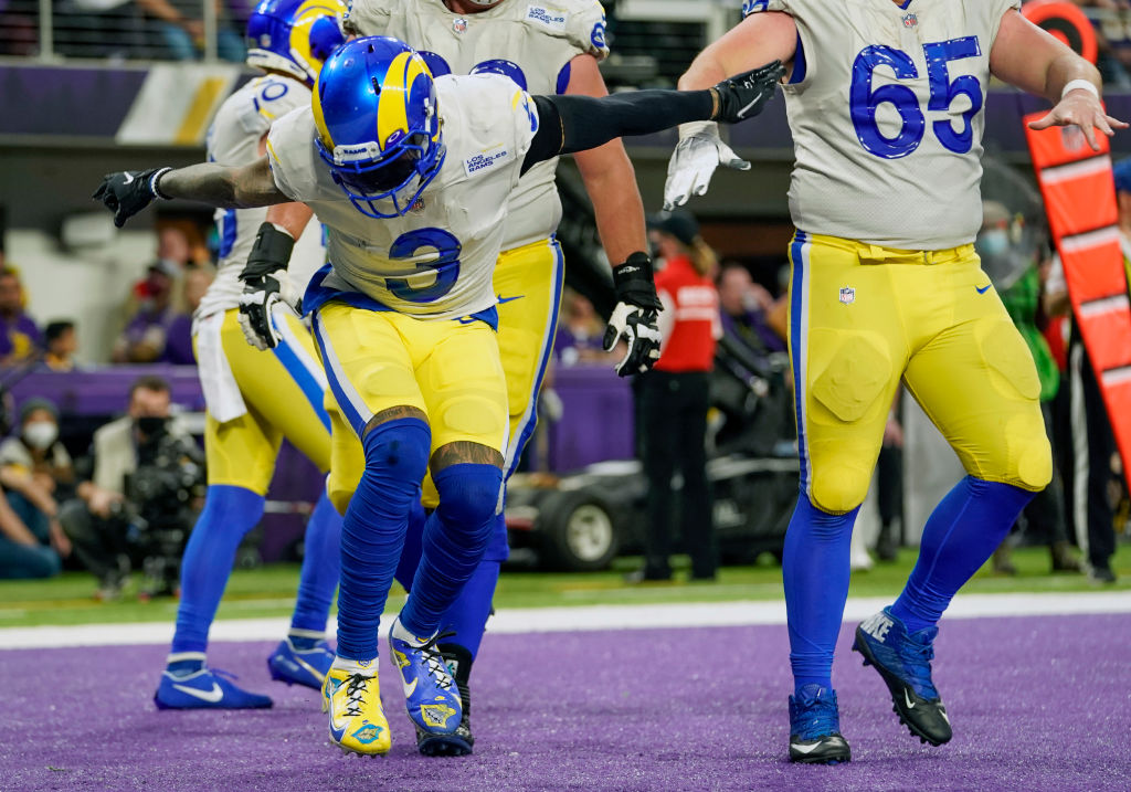 Odell Beckham TD Dance Rams Vikings 2021