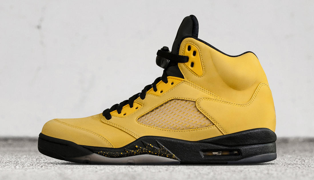 Air jordan shop 5 yellow