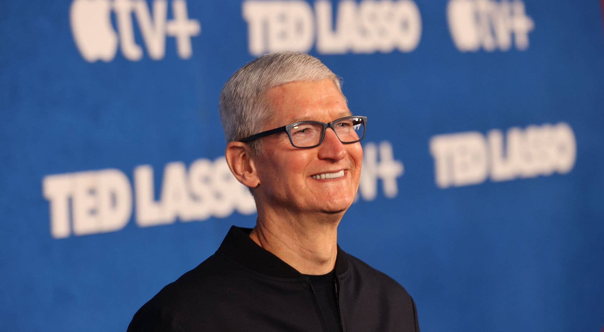 Tim Cook at Ted Lasso Premiere