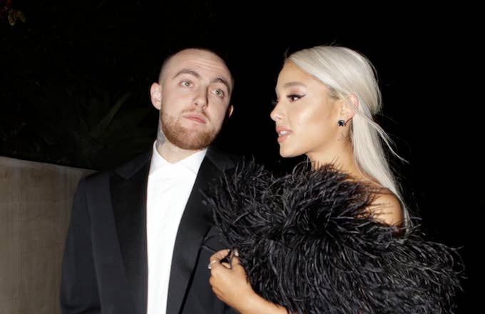 Ariana Grande and Mac Miller