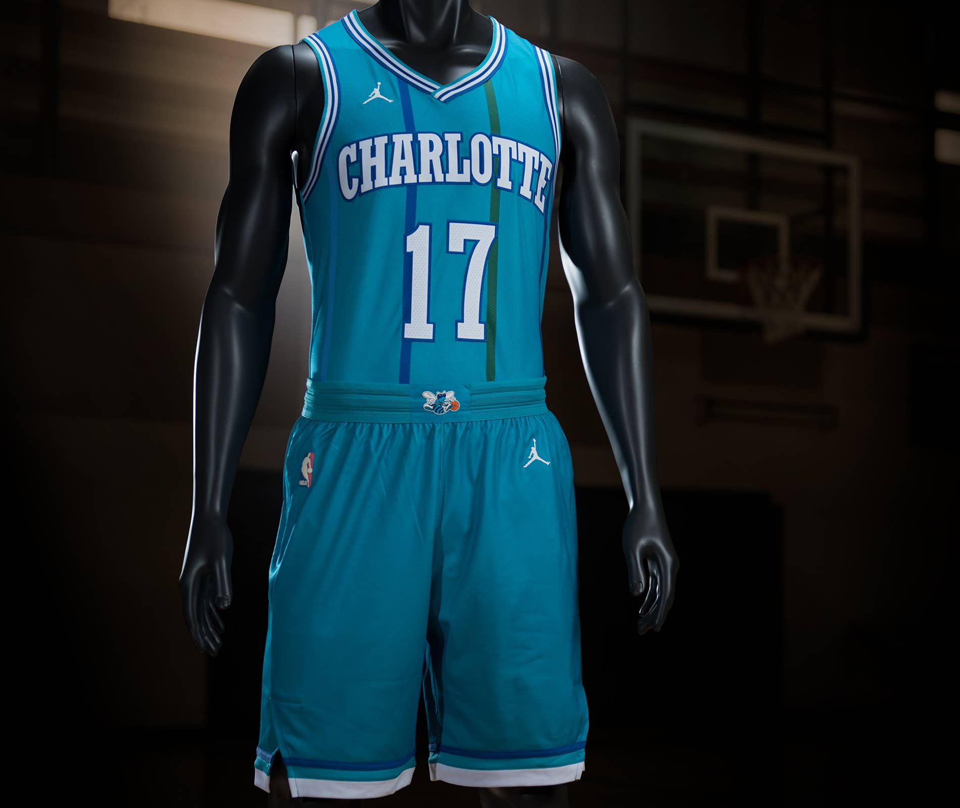 Charlotte Hornets Nike Classic Edition Throwback Jersey 3