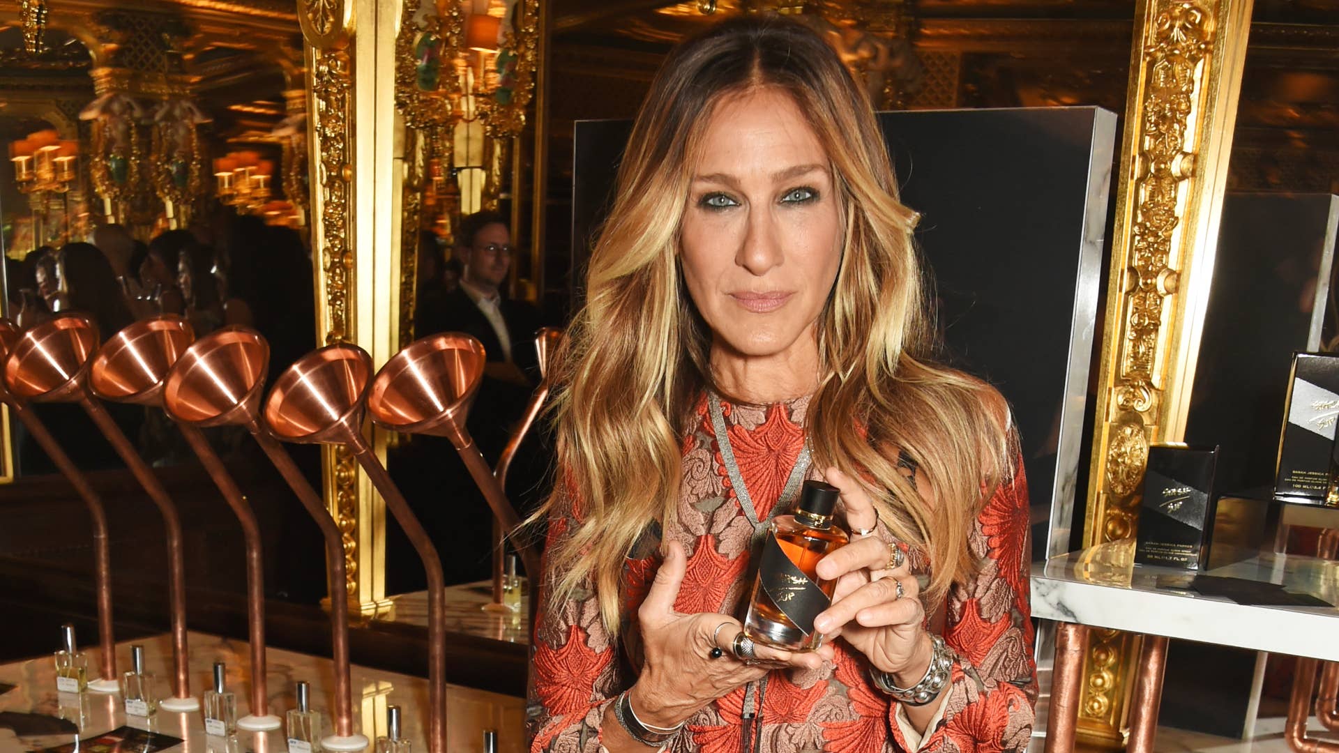 Sarah Jessica Parker launches her latest fragrance 'Stash.'