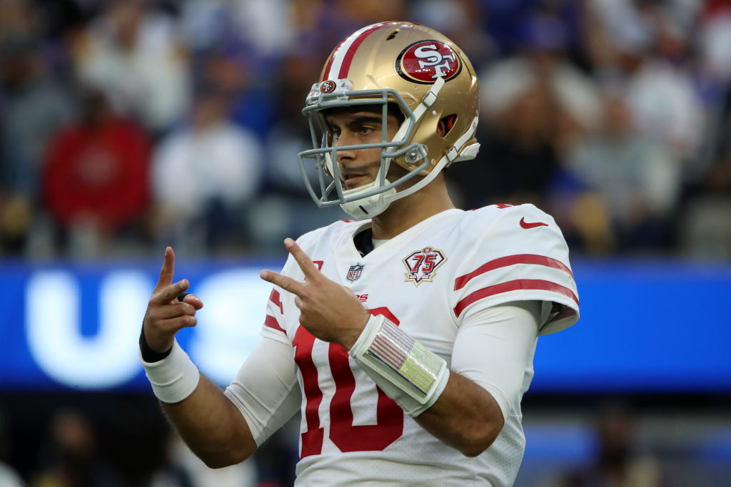 Jimmy Garoppolo Rams 49ers 2022