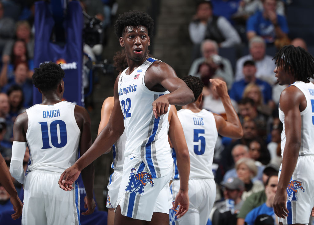 James Wiseman Memphis South Carolina 2019