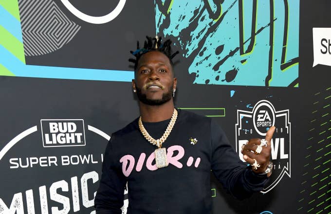 Antonio Brown attends Bud Light Super Bowl Music Fest