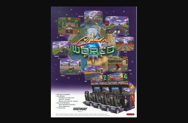 best arcade games 1990s cruisin world