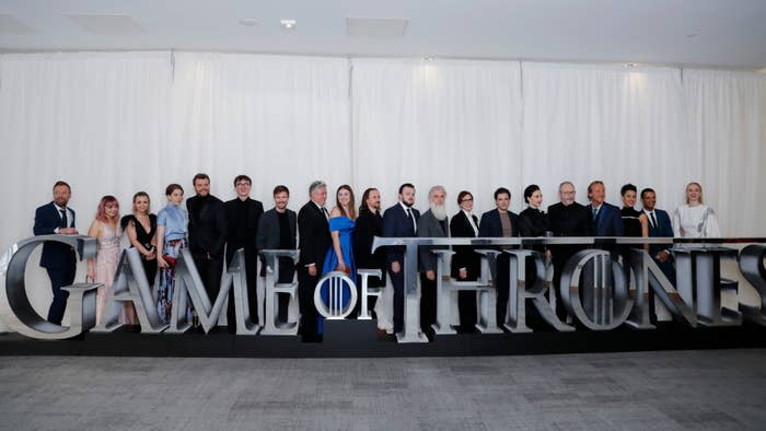Cast and crew attend the Sky Atlantic &#x27;Game of Thrones&#x27; Season 8 premiere.