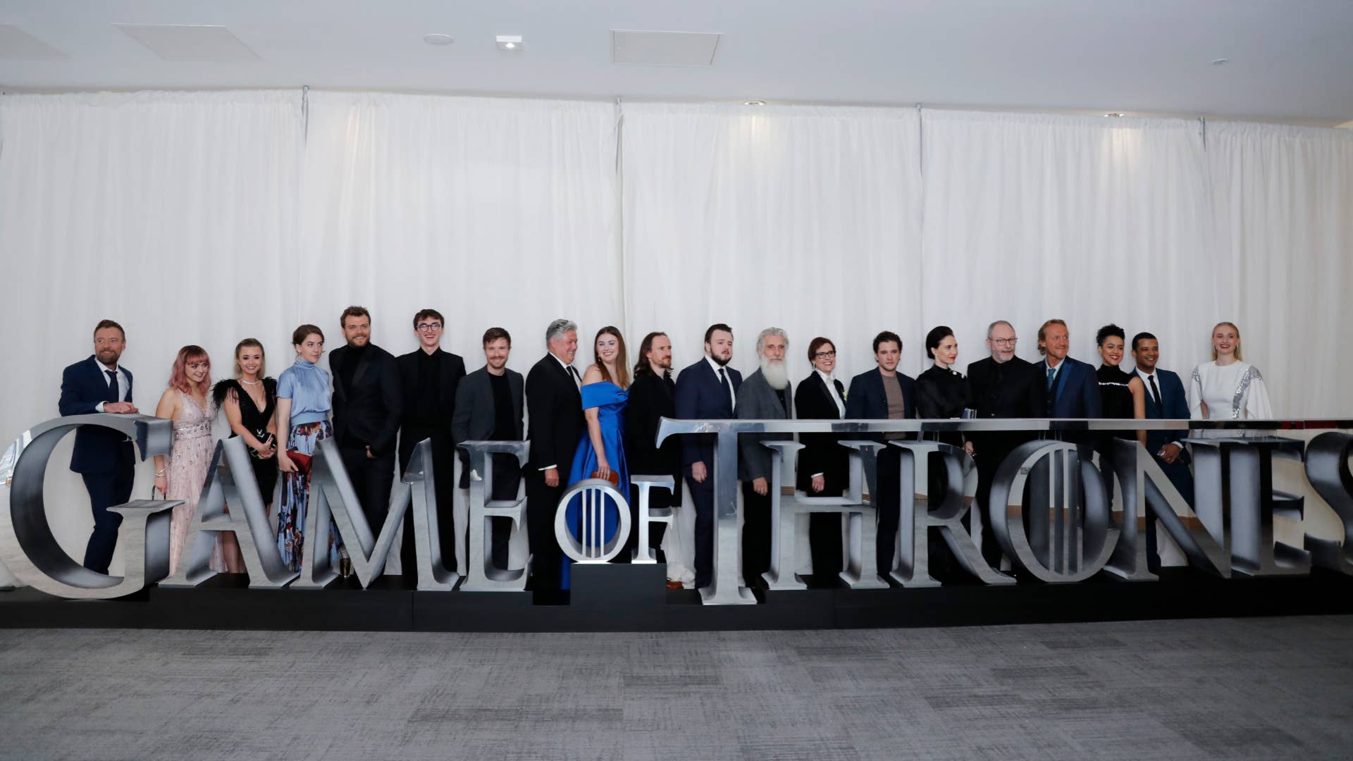 Cast and crew attend the Sky Atlantic 'Game of Thrones' Season 8 premiere.