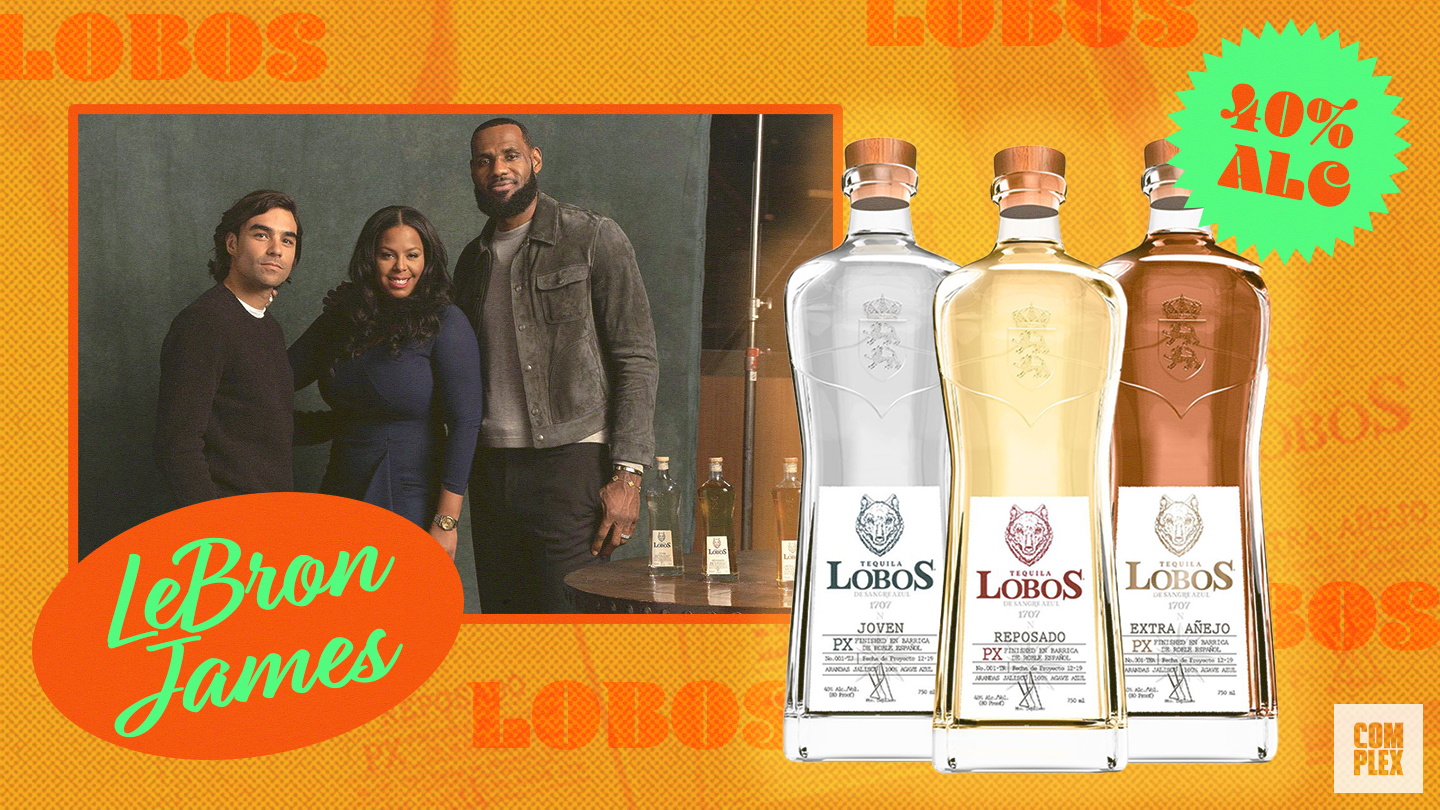 LeBron James Lobos 1707 Tequila  Celebrity Liquor Brands