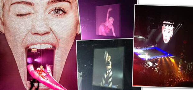 Miley Cyrus Bangerz Tour, Set Design by Es Devlin
