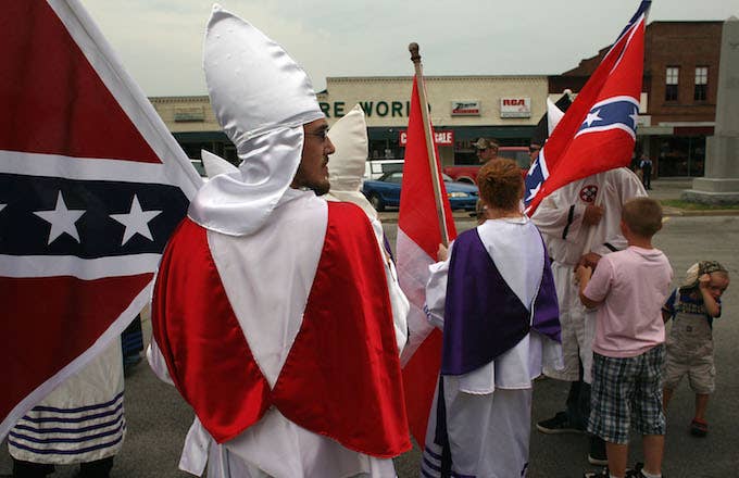 2009 KKK march in Tennessee.