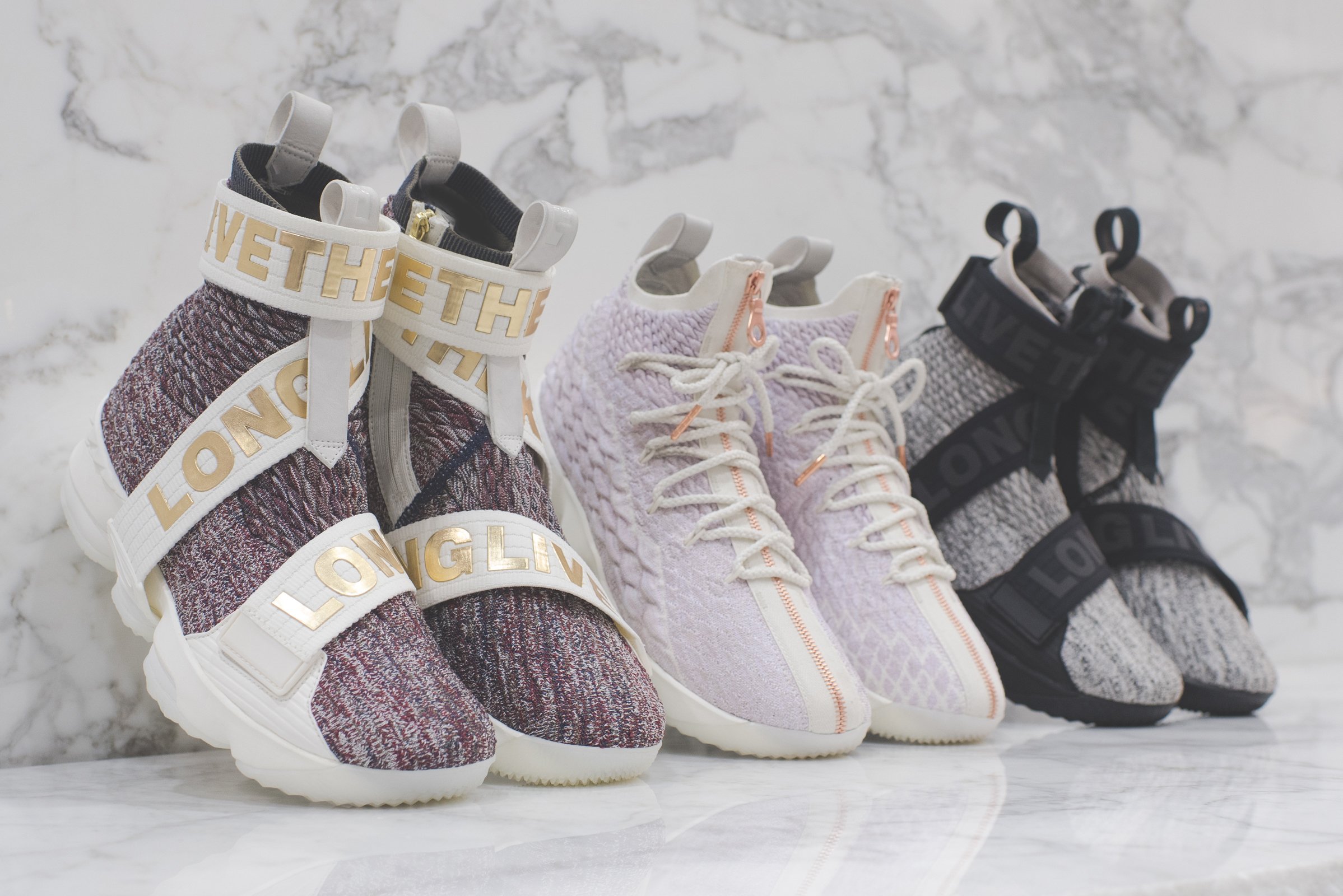 Kith x Nike LeBron 15 &#x27;Long Live The King&#x27; Collection