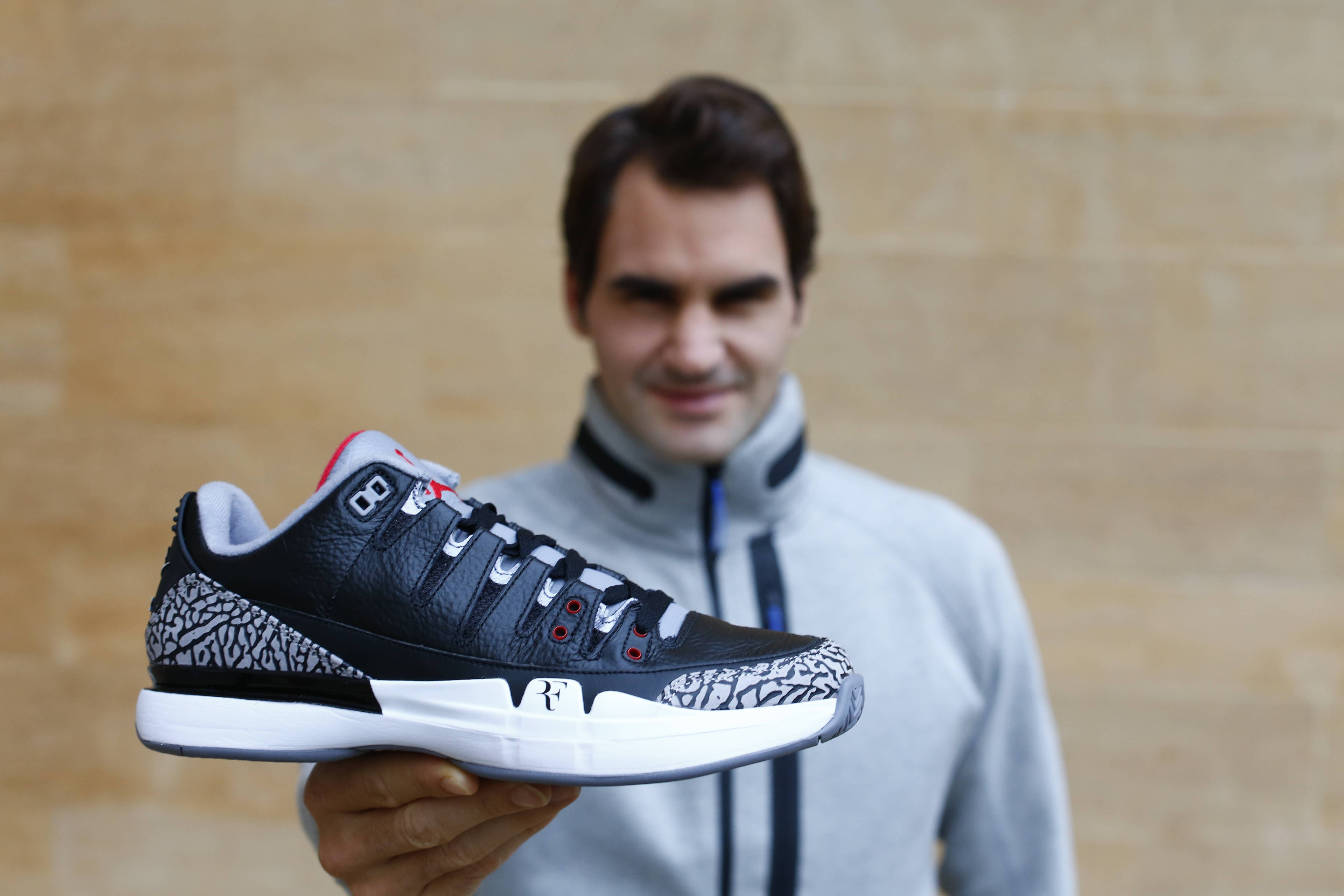 torpe Redondear a la baja propiedad Interview: Roger Federer Talks Tennis, Sneaker Culture and Collaborating  with Michael Jordan | Complex