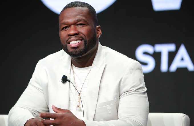 Curtis "50 Cent" Jackson of 'Power' speaks onstage