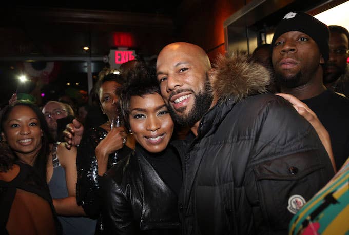 Common and Angela Bassett in DC