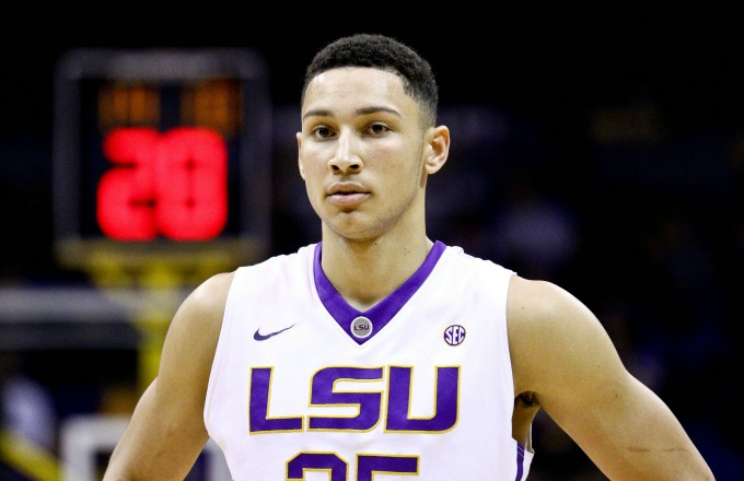 Ben simmons cheap lsu shirt