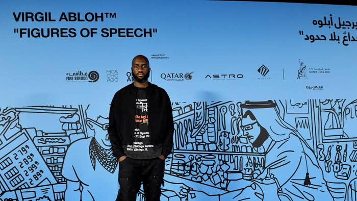 Virgil Abloh X Brooklyn Muesum Figures Of Speech Postercard Book