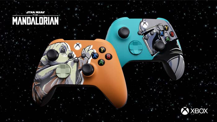 Xbox x &#x27;The Mandalorian&#x27; Xbox Controllers collaboration