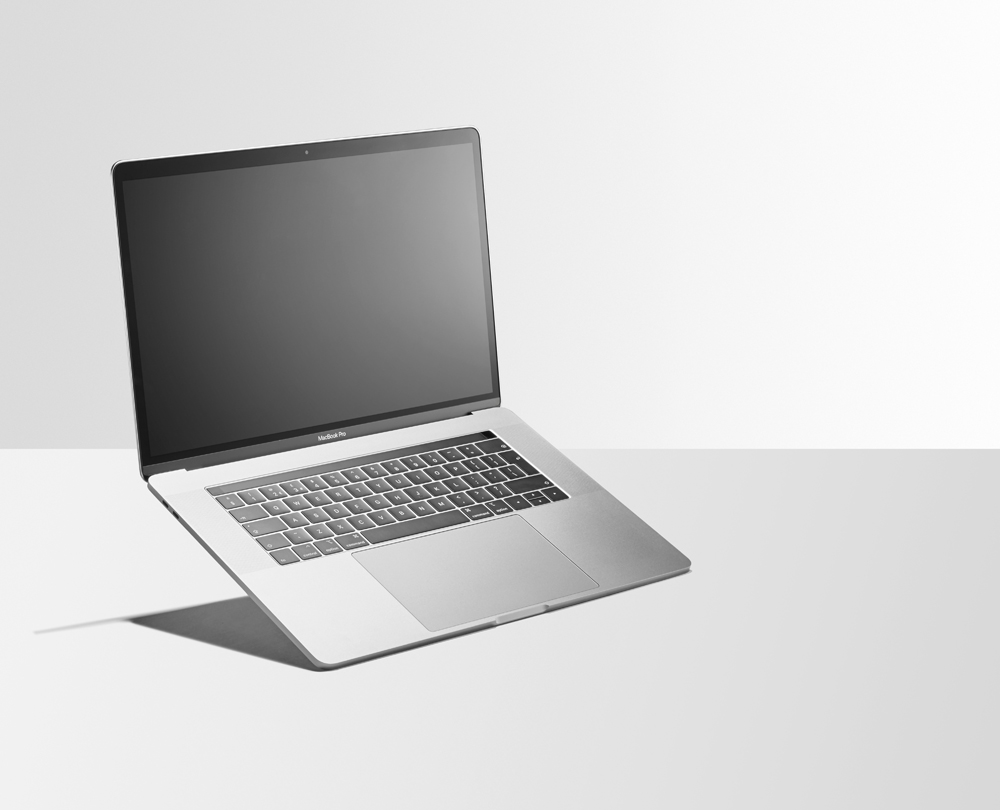 A 15 inch Apple Macbook Pro laptop computer
