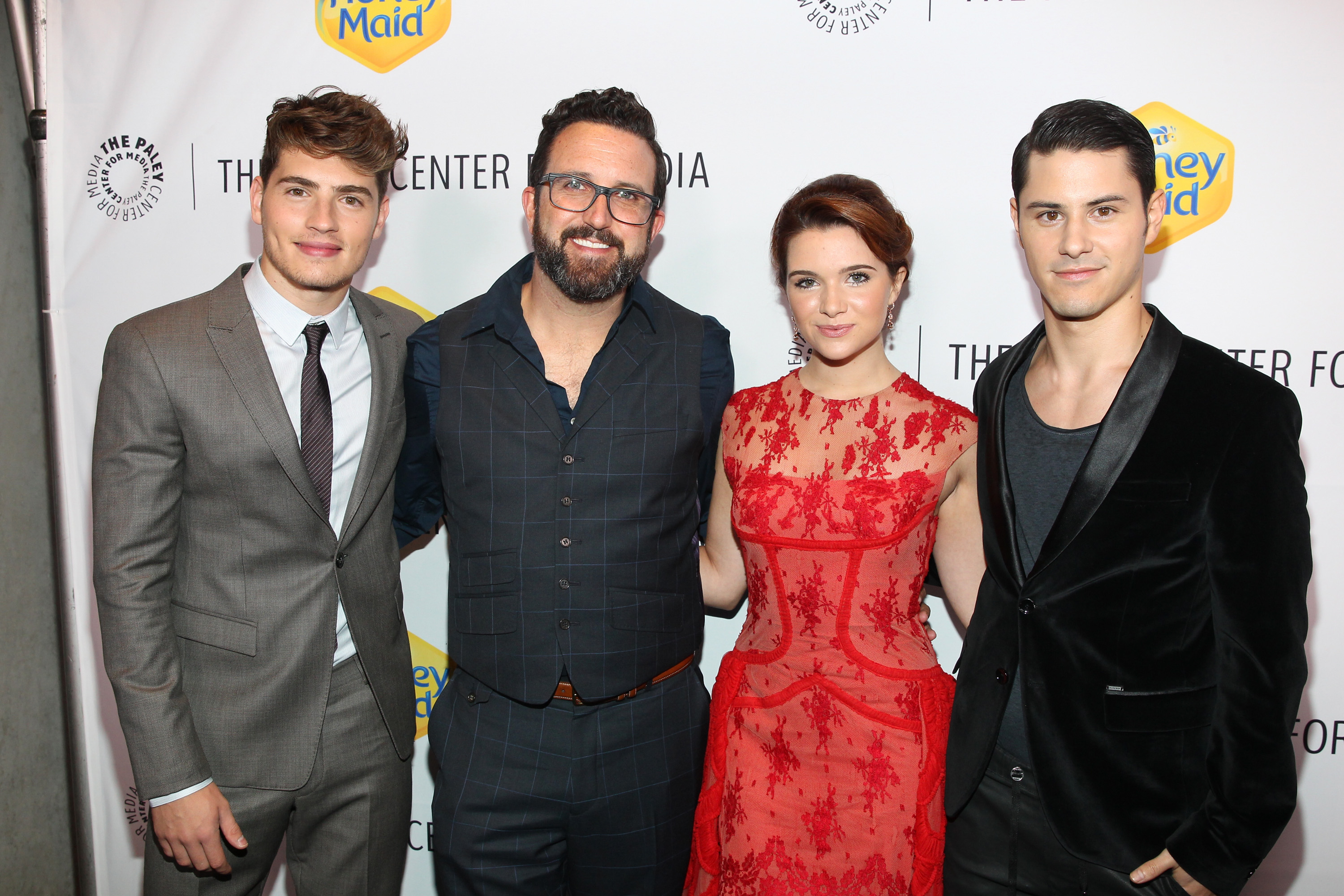 This is a photo of some of the cast of MTV&#x27;s Faking It.