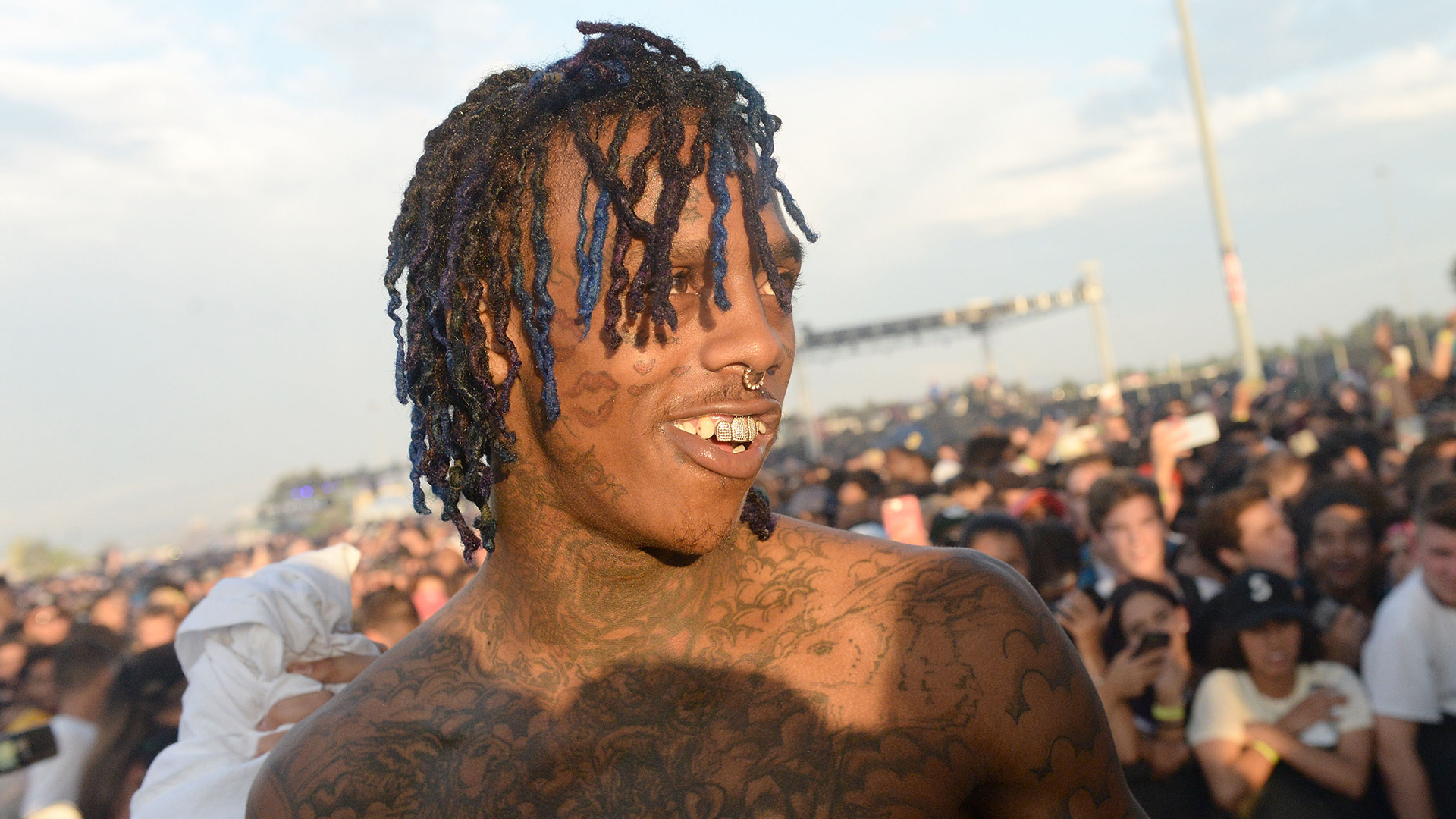 AkademiksTV  famousdex gets a new face tattoo Fire or na  Facebook