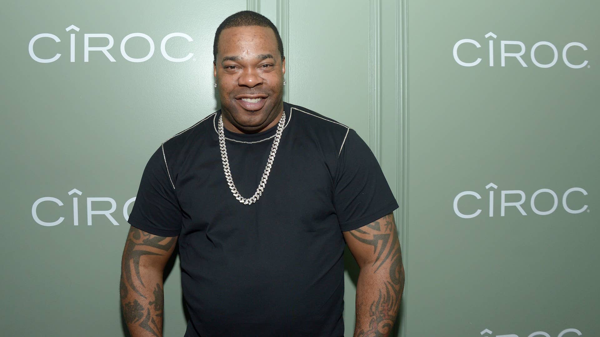 Busta Rhymes attends the "King of the Dancehall" premiere screening party.