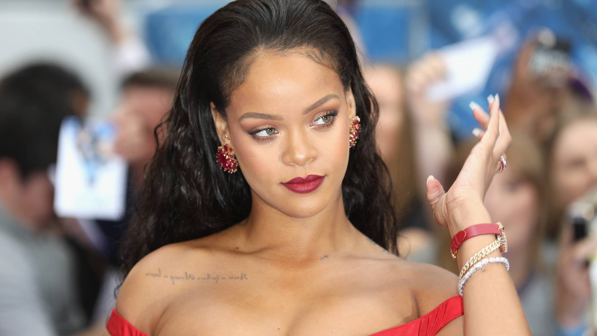 This is an image of Rihanna