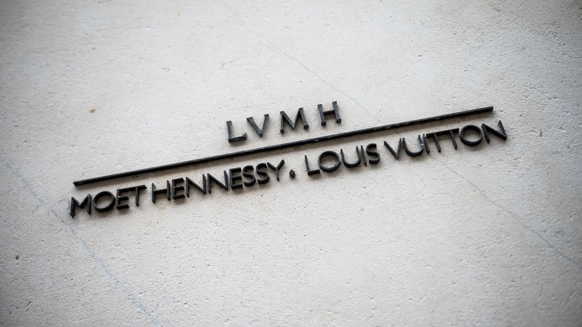 A building logo for LVMH is shown
