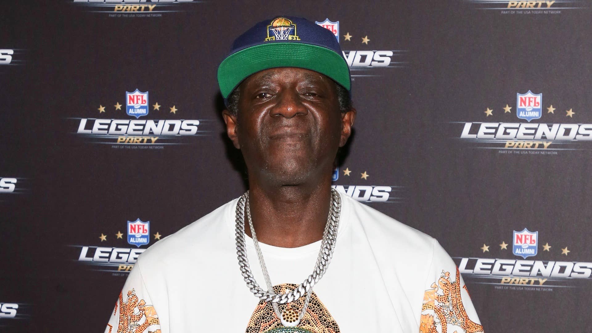 TV Personality / Rapper Flavor Flav attends the 2022 NFL Alumni Legends party