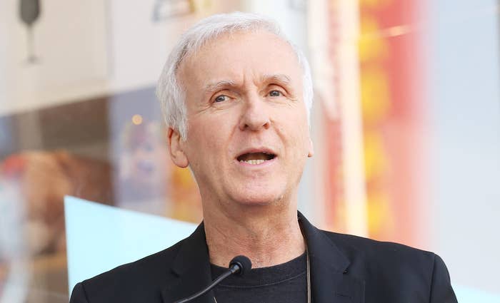 James Cameron at Hollywood Walk of Fame