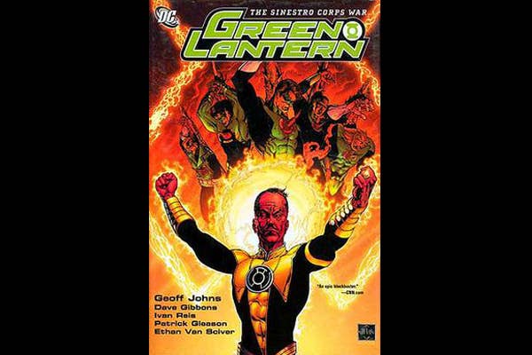 best dc comics green lantern sinestro