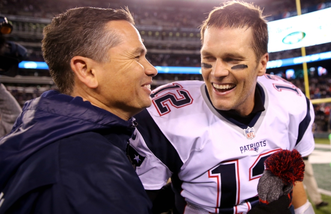 Tom Brady and Alex Guerrero.