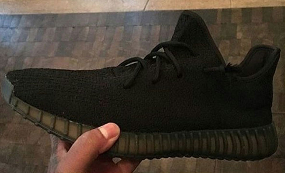 All hot sale black yeezy