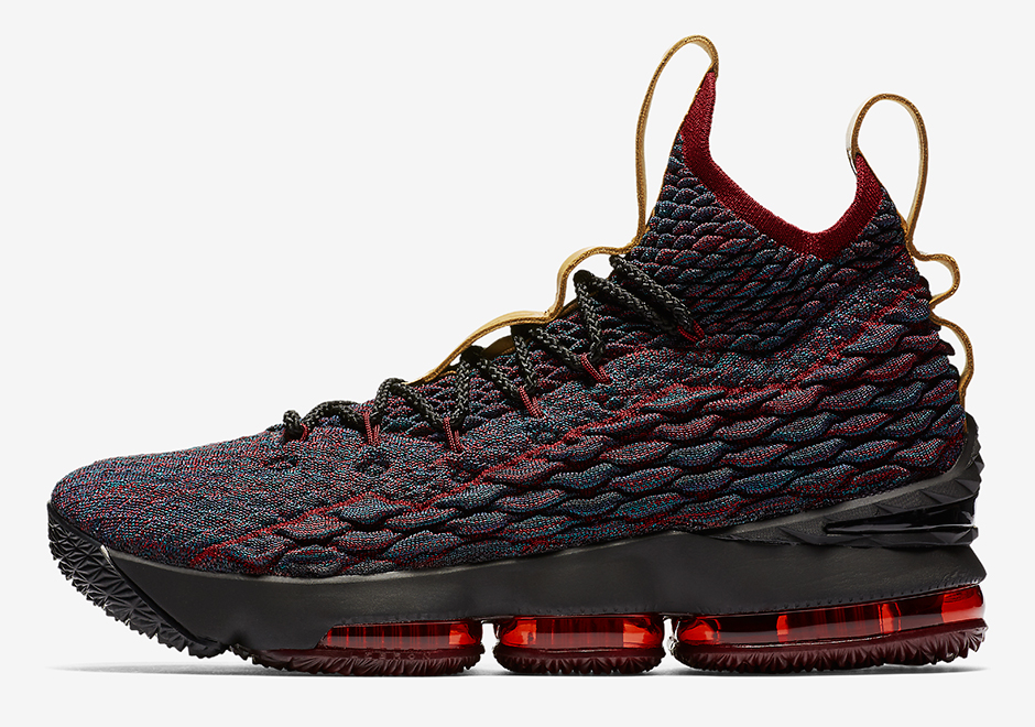 Nike LeBron 15 &#x27;New Heights&#x27; 897648 300 (Lateral)