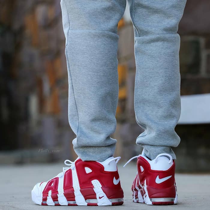 Nike Air More Uptempo &quot;White/Red&quot;