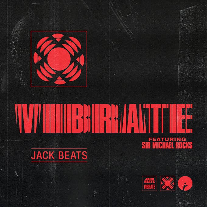 Jack Beats "Vibrate" single cover art