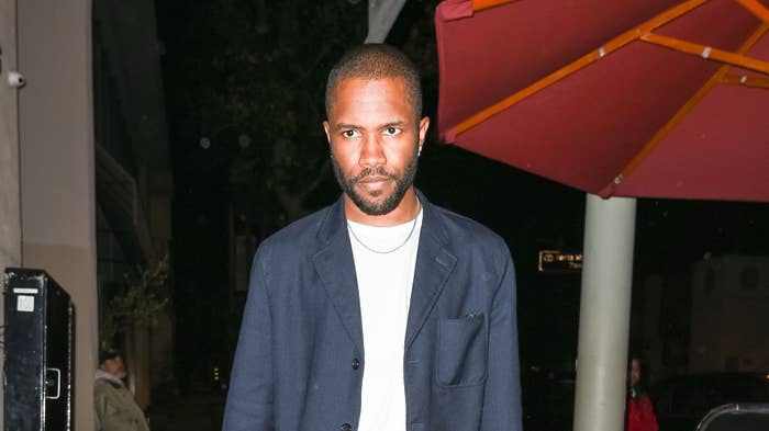 Frank Ocean is seen on May 31, 2019 in Los Angeles, California.