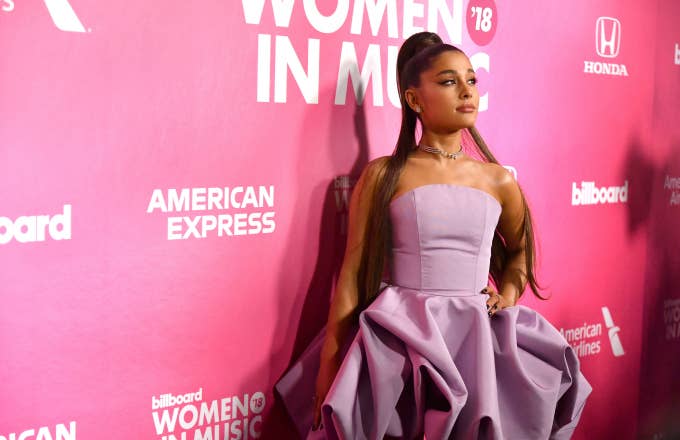 Singer Ariana Grande attends the Billboard Women In Music