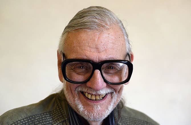 This is a photo of George Romero