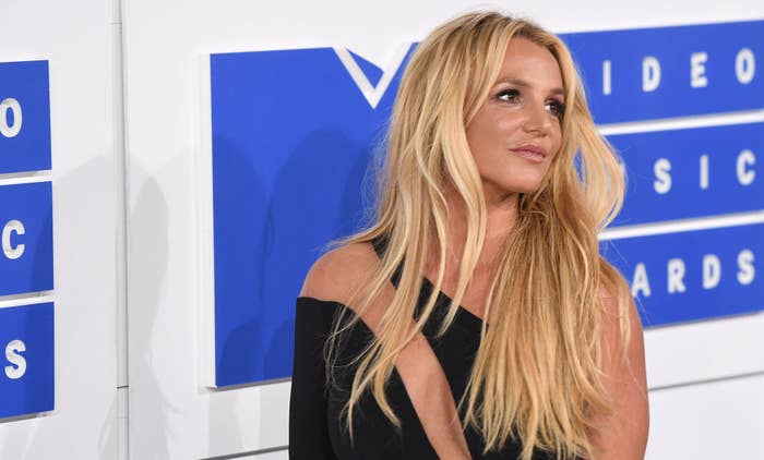 Britney Spears attends 2016 MTV VMAs