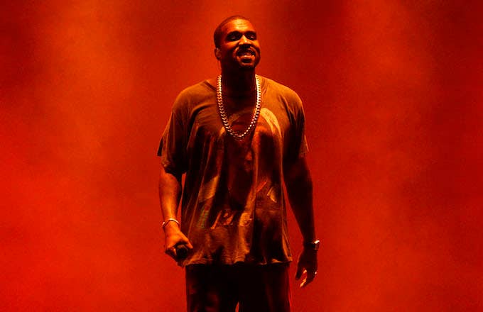 Kanye West performs during The Meadows Music &amp; Arts Festival.