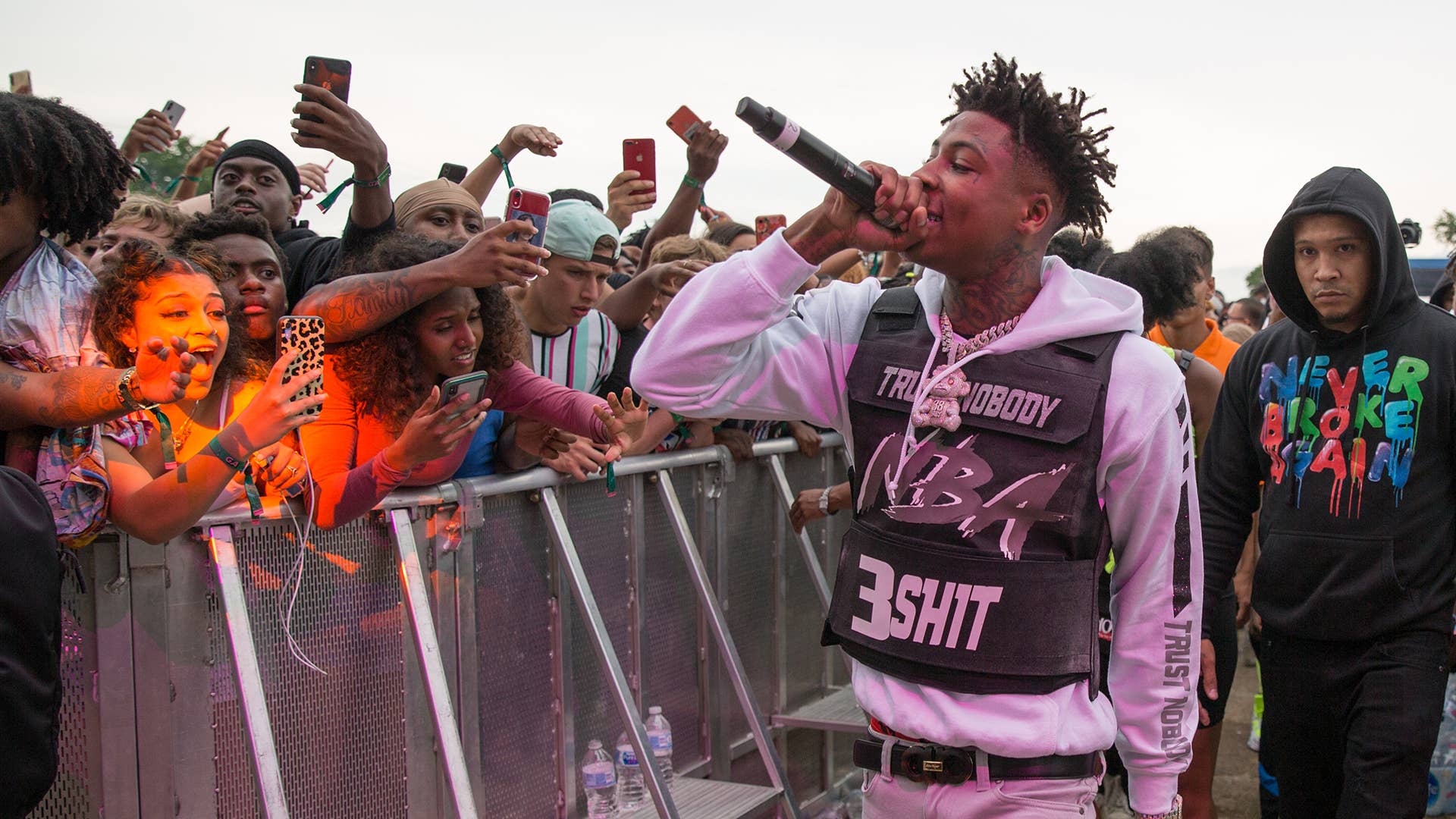 Rapper YoungBoy Never Broke Again performs onstage during JMBLYA at Fair Park