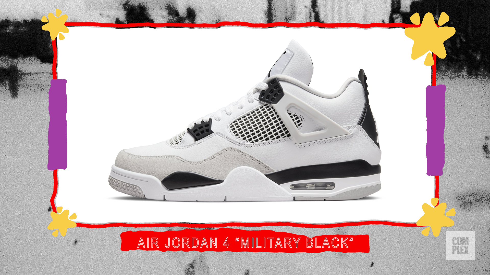 Air Jordan 4 &#x27; Military Black&#x27;